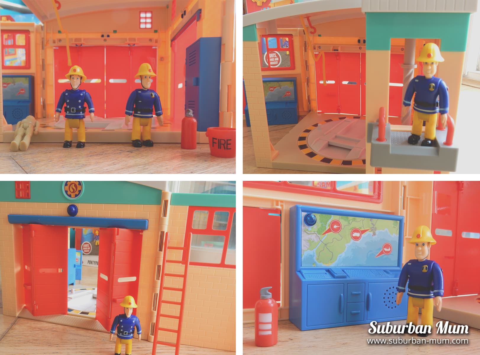 pontypandy fire station toy