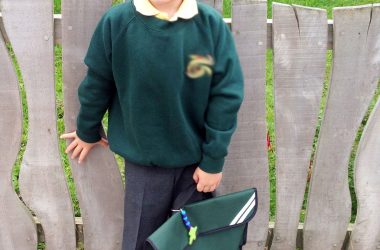 Ethan's first day at school
