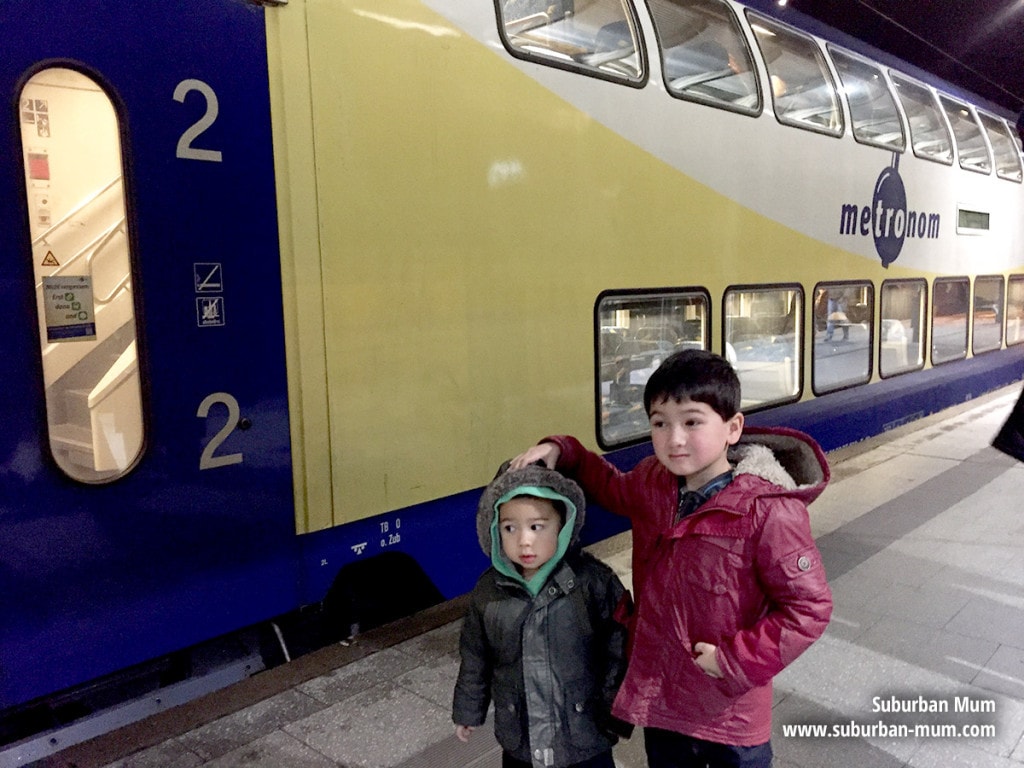 Hamburg Double Decker Train