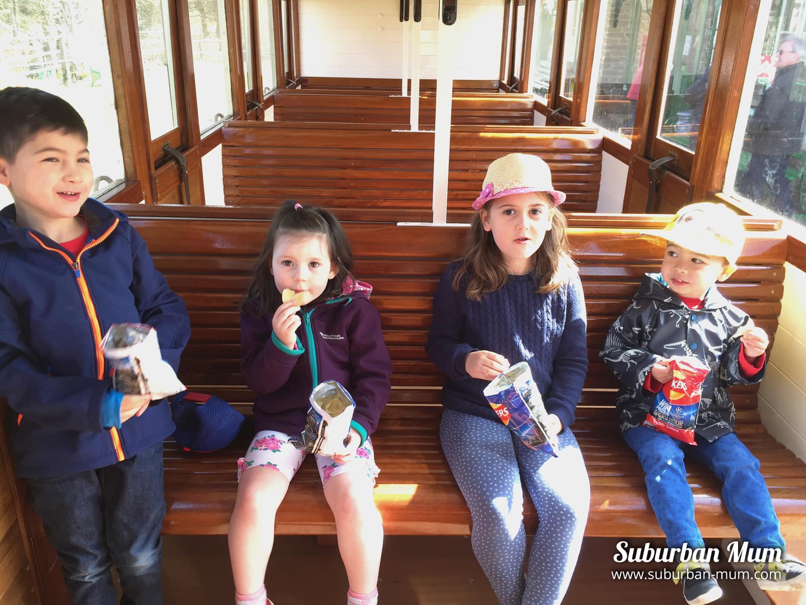 children-on-woody-bay-train