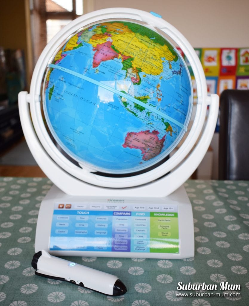 Oregon interactive 2024 globe