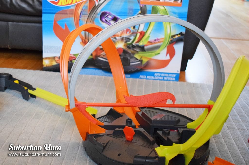 hot wheels roto revolution track set