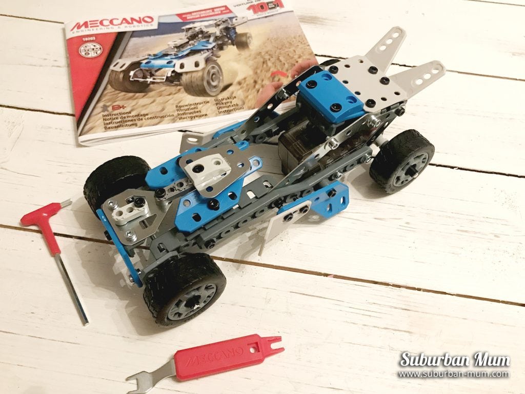 Meccano 10 i 1 Model Set Rally Racer 18203