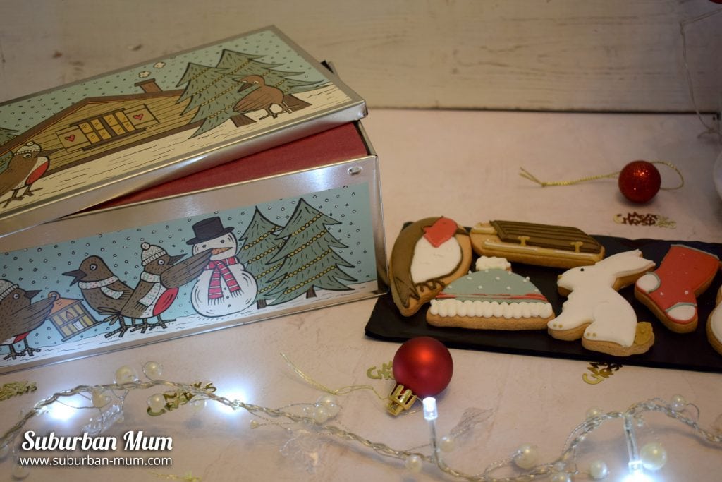 Biscuiteers Winter Wonderland Luxe Biscuit Tin