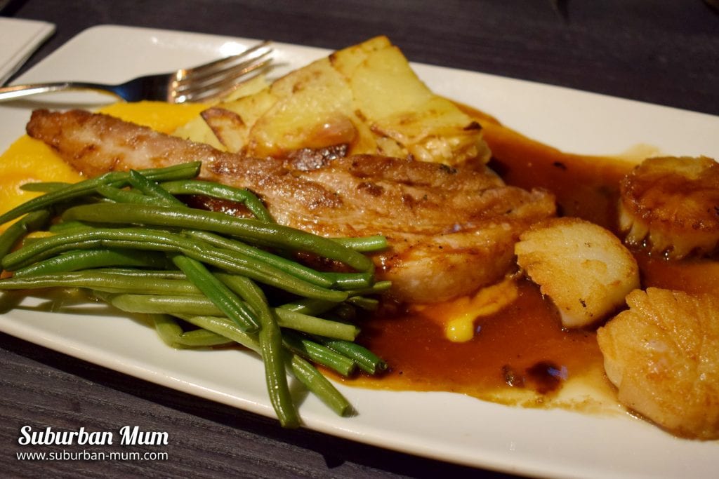 The Spring Tavern, Ewell - Pork Belly & Seared Scallops