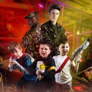 Laser Tag fun evening at Eddie Katz