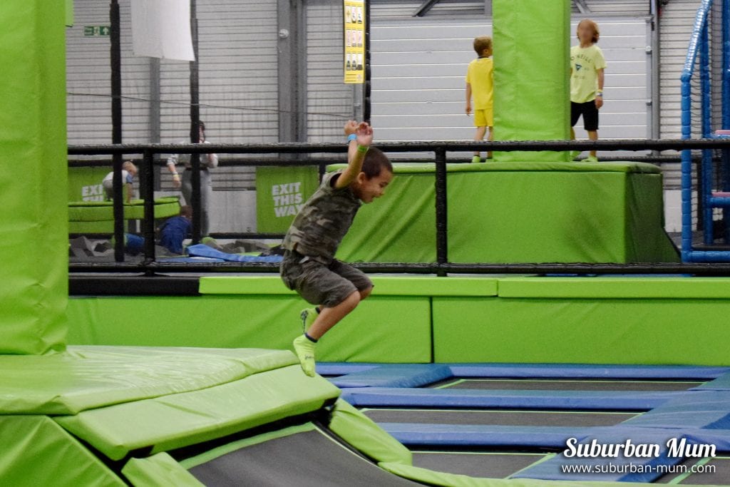 Review Jump In Trampoline Park, Slough Suburban Mum
